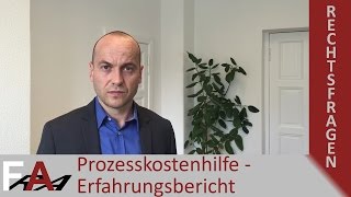 Prozesskostenhilfe  Erfahrungsbericht aus meiner Praxis  PKH und Beratungshilfe [upl. by Cuthbert996]