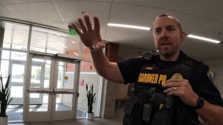 Went to Gardner Police Department firstamendmentaudit firstvlog police [upl. by Eelrahc413]