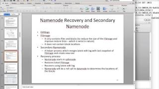 HDFS  Recovery using Namenode and Secondary Namenode [upl. by Anhsirk]