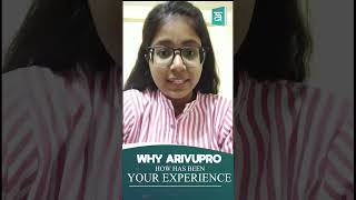 ArivuPro Student Stories  CS Professional  Tamil Nadu  Day 248 [upl. by Ahsinrev]