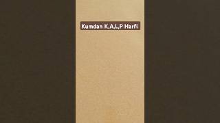 Kumdan KALP Harfi [upl. by Haniraz]