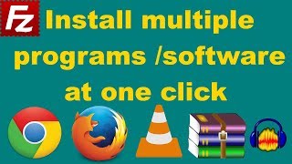 install multiple software at once in one click auto downlod ninitecom [upl. by Artimed512]