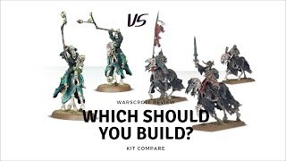 Black Knight vs Hexwraiths AoS Kit Compare [upl. by Clovah]