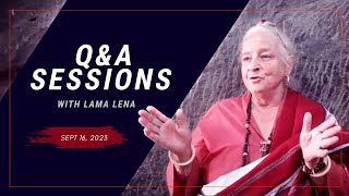 Q amp A with Lama Lena [upl. by Iosep296]