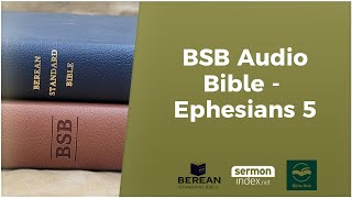 Berean Standard Bible BSB Audio Bible  Ephesians 5 [upl. by Fagen]