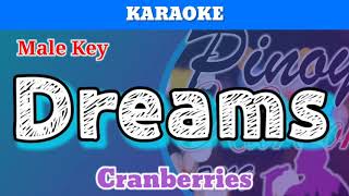 Dreams by Cranberries Karaoke  Male Key [upl. by Zailer]