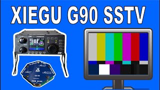 Xiegu G90 SSTV  CE19  VOX Control  MMSSTV [upl. by Oiromed]