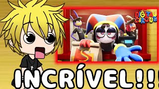 React Gacha O INCRIVEL CIRCO DIGITAL TRAILER EP 4  Nieruh Reage [upl. by Badr965]