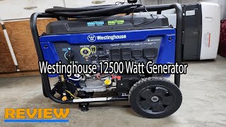 Westinghouse 12500 Watt Generator Review  Things you need to know [upl. by Leeland]