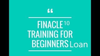 Finacle trainingFinacle 10 tutorialfinacle10finaclefinacle core banking software [upl. by Ilegna]