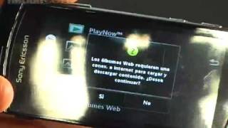 Revisión del teléfono Sony Ericsson Vivaz que posee una cámara de 8 MP [upl. by Agna]