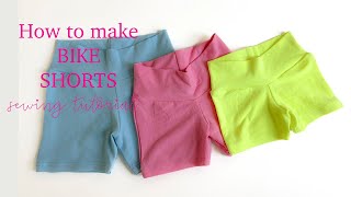 Bike Shorts Sewing Tutorial [upl. by Gaylene568]