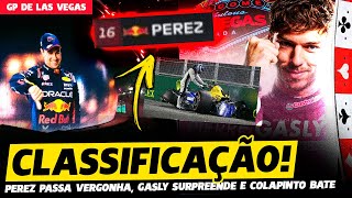 🚨CLASSIFICAÇÃO EMOÇAO ATÉ O FIM PEREZ PASSA VERGONHA E GASLY SURPREENDE  FÓRMULA 1  GPEMCASA [upl. by Eide]