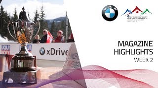 WCH Whistler Highlights Magazine Week 2  IBSF Official [upl. by Nnahgem40]