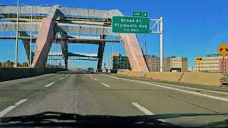 Rochester  New York  Driving  490 West [upl. by Assert]