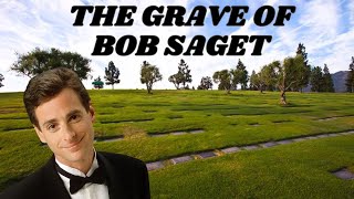 Bob Saget’s Grave at Mount Sinai Cemetery [upl. by Mccormac]