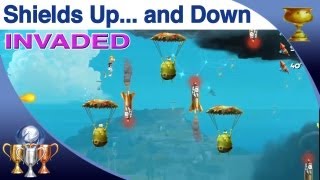 Rayman Legends  Shields Up and Down  INVADED Gold Cup Olympus Maximus Invasion PS4 [upl. by Anertak75]