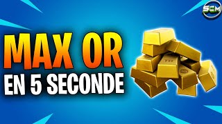 Astuce Incroyable pour faire le Plein dOr en 5 Seconde sur Fortnite Comment Avoir des Lingot dOr [upl. by Rheba706]