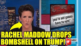 Maddow Reveals The HIDDEN TRUTH Behind Trump’s NEW Scandal [upl. by Refennej]