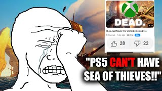 “Sea of Thieves will RUIN Xbox if more people play it” Xbox amp PS5 Fanboys are PATHETIC [upl. by Repard]