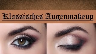 Klassisches Augenmakeup [upl. by Warrin563]