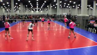 WVBA 17 Elite Black Vs SG Elite 17 Elite Red Rock Rave 2024 [upl. by Volotta]