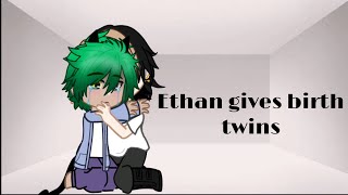 Ethan gives birth twins  gacha nox  mpreg [upl. by Dirraj]