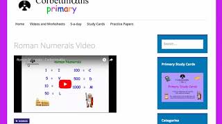 Video Tutorials on Corbettmaths Primary [upl. by Reppart]