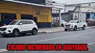 Presunto s1car1o fue 1nc1nerad0 en Guayaquil [upl. by Jevon394]