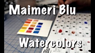 Maimeri Blu Watercolors [upl. by Noemys376]