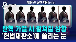 탄핵 가결 시 펼쳐질 상황…헌법재판소에 쏠리는 눈  SBS 특집 8뉴스 [upl. by Achorn]