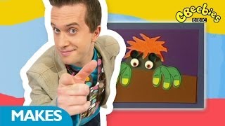 CBeebies Mister Maker  Peeping Paint Lids [upl. by Alviani]