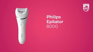 Philips Epilator 8000  BRE71000 BRE73010 [upl. by Salot]