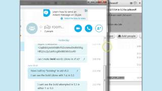 Moderated Skype Rooms Only Possible with Old Skype Versions [upl. by Llerref]