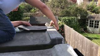 Bostik Evo Stik Flashing How to apply flashband to repair roof or leak [upl. by Llemart]