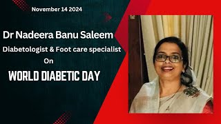 Diabetic day special series with Doctor Nadeera diabetesawareness [upl. by Airotcivairam]