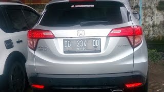 Suara Knalpot Ngebass di Honda HRV [upl. by Atenaz]