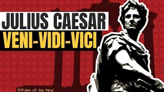 VENI VIDI VICI ⟰ Unforgettable Julius Caesar Quotes ❞ [upl. by Hazelton674]