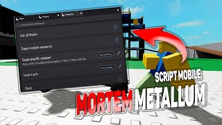 Mortem Metallum script mobile – Get all melee Dupe weapons [upl. by Haletta]