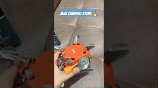 MINI CAMPING STOVE 🔥subscribe viralvideo like unboxing camping campingtools trend trending [upl. by Livvy]