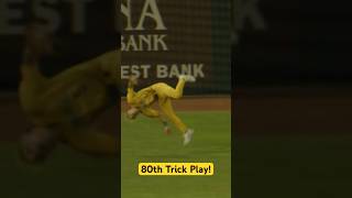 DRMeadows5 gets his 80th trick play of 2024 in style 🔥 baseball sports fun savannahbananas [upl. by Iridis]