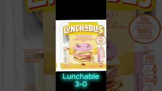 Lunchables vs Lunchly Edit [upl. by Enelram108]