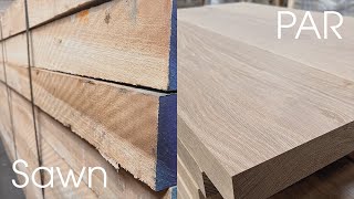 Whats the difference between sawn and PAR timber [upl. by Enirahtac272]