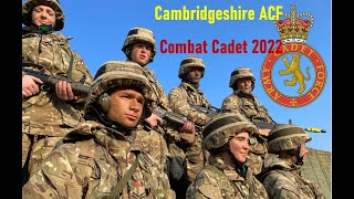 Cambridgeshire Army Cadet Force Combat Cadet 2022 [upl. by Ahsiekan]