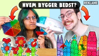 Hvem Bygger Bedst med MagnaTiles [upl. by Belloir]