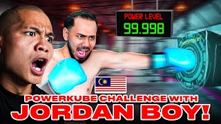 TENDANGAN JORDANBOY DARI MALAYSIA PECAHKAN REKOR POWERKUBE FIGHTER INDONESIA [upl. by Bord]