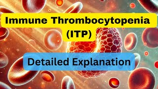 Immune Thrombocytopenia ITP  Idiopathic Thrombocytopenic Purpura Updated 2024 [upl. by Ecidna239]