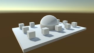 Unity 5 Baked lights [upl. by Hyde]