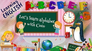 Lets learn the alphabet with Coco [upl. by Polish]