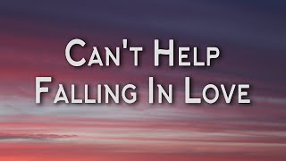 1 Hour  Cant Help Falling In Love  Haley Reinhart Lyrics  Lyrics Star [upl. by Eseuqram]